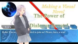 Let's Make a Visual Novel 19 - The Power of Dialogue Events