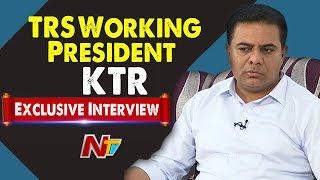 TRS Working President KTR Exclusive Interview || Telangana Lok Sabha Polls || NTV