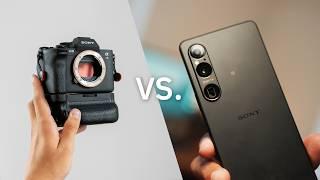 Sony’s New $1399 Phone vs. $5,000 Pro Camera