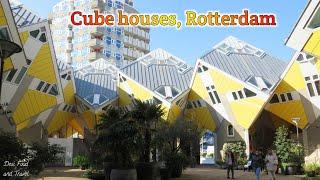 Cube houses in Rotterdam। Travels in the Netherlands। Best thing to do in Rotterdam। Walking tour