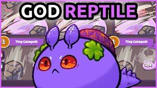 GOD Reptile Metabuild! - 2384 MMR Season 21 Gameplay | Axie Infinity