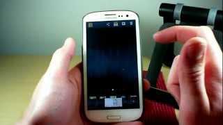 Samsung Galaxy S III Stock Motions & Gestures: Review & Full Demonstrations