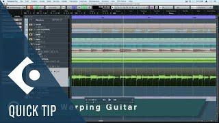 Audio Warping a Guitar | Audio Editing and Warping