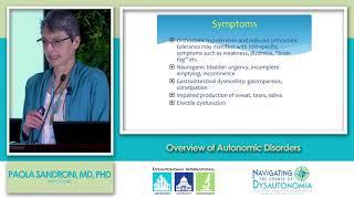 Overview of Autonomic Disorders, Dr. Paola Sandroni