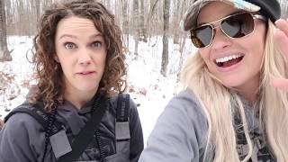 2 Girls and a "Crappie" Party on the Ice! Ft. Ana on Ice!!