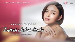 Amanda Manopo - Inikah Jatuh Cinta (Official Lyric Video)