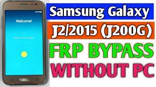 Samsung J2 2015 (J200G) frp bypass without pc 2023 Google account remove ||@TadrishinfoTech||