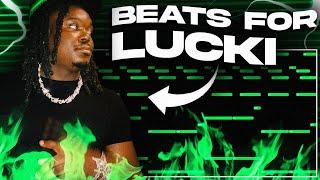How To Make MELODIC BEATS For LUCKI | FL Studio Tutorial