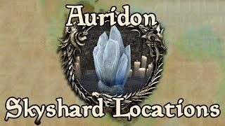 ESO: Auridon All Skyshard Locations (updated for Tamriel Unlimited)