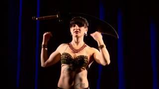 Anastasia Marinina - Sword tribal fusion @ Tribal Blossom Show