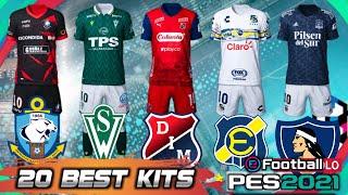 20 BEST KITS AMERICAN LATIN TEAMS - PES 2021 MOBILE