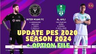 PES 2020 PS4 PS5 PC | OPTION FILE UPDATE 2024 TERBARU WINTER TRANSFER