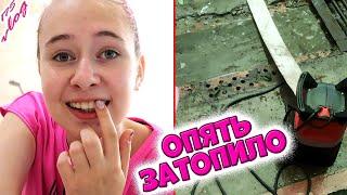 ВЛОГ. Нас опять затопило! Как я отбелила себе зубы дома щёткой Hapica. DiLi Play Vlog