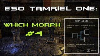 ESO One Tamriel: Which Morph #3 - Sorcerer (Daedric Summoning Skill Line)