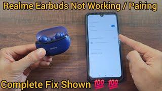 Realme Earbuds Left Right NOT WORKING Pairing Problem Complete Solution Shown 