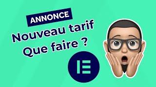 Elementor change ses tarifs  Faut-il acheter une licence ?