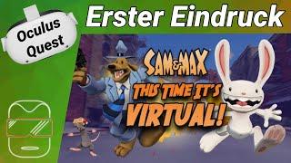 Oculus Quest 2 [deutsch] Sam and Max VR: Erster Eindruck | Oculus Quest 2 Games VR Games 2021