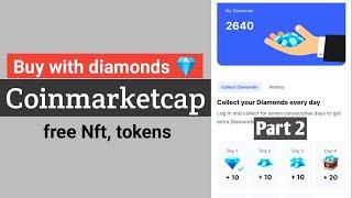 coinmarketcap diamonds use hindi | coinmarketcap diamond rewards part 2