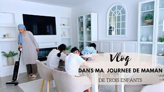 Vlog ~ 1 journée dans ma vie de maman : courses/ménage / goûter à la marocaine  / dîner express