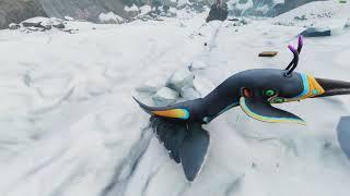 Subnautica: Below Zero - 29034 Pinnacarid behavior on land.