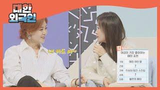 여성이 가장 좋아하는 애정 표현은? l #대한외국인 l #MBCevery1 l EP.176