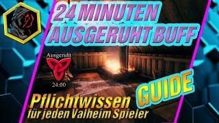 Valheim - 24Minuten Ausgeruht Buff / Boni - Gemütlichkeit 17 - Pflichtwissen! -Guide -Deutsch.