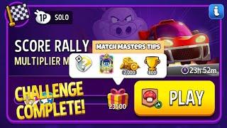 Score Rally Multiplier Mushrooms Solo Challenge 23500 Score | Match Masters Tips