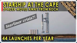 Starliner crisis!  PLUS, Boca Chica battle is over!  SpaceX moves Starship operations!