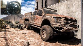 Rebuilding Hennessey VelociRaptor - Forza Horizon 5 | Steering Wheel Gameplay