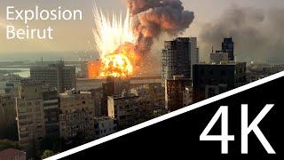[4K] Взрыв в Бейруте / Explosion in Beirut