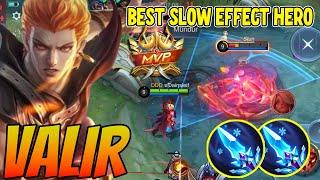 VALIR INSANE DAMAGE BURST BUILD ENEMY CANT MOVE - Valir Best Build 2023 ~ MLBB