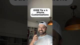 iOS 18 tip number four iPhone customization #ios18 #appletips #iphonetips ￼