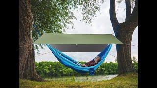 Unigear Zeltplane, Tarp für Hängematte, 100% wasserdicht mit Ösen, Regenschutz  für Ourdoor Camping!