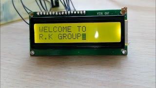 Interfacing LCD with 8051 Microcontroller