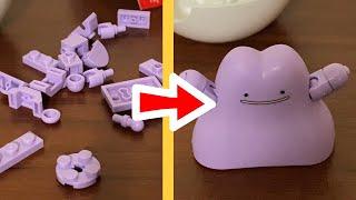 Building a Ditto! Pokemon Mega Construx