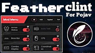 Feather Clint for pojav launcher 1.18.2 Fps Booster||FT.@Mc_Playz069