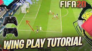 FIFA 20 ATTACKING TUTORIAL - MOST EFFECTIVE TRICKS TO ATTACK FROM THE WING in FIFA 20
