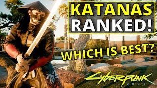 All Katanas Ranked Worst to Best in Cyberpunk 2077 (1.6)