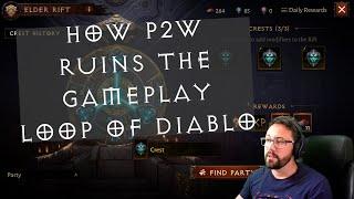 How Pay to win (P2W) Ruins the core game play loop of Diablo Immortal