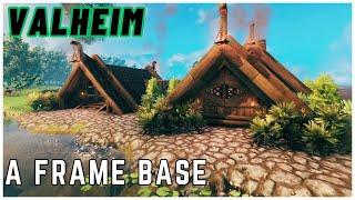 Valheim Builds: How To build An A Frame House/Base