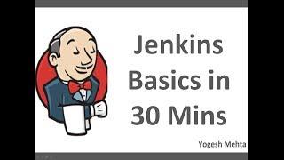 Jenkins CICD  | Learn Jenkins Basics in 30 Mins