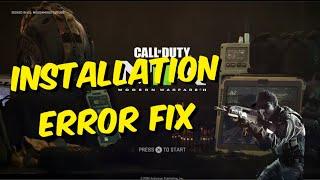 How To Fix Modern Warfare 2 (MW2) 50% Installation Failed Error PS5