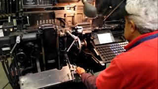 Linotype in action