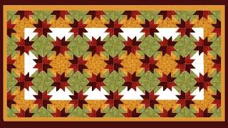 There are never too many stars! Patchwork block - "Hunter's Star"