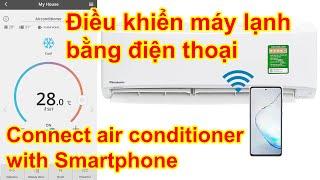 Connect Wifi Panasonic Air Conditioner with Smartphone & use Comfort Cloud App | Điều khiển máy lạnh