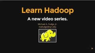 Let's Learn Hadoop !