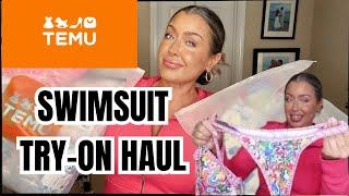 TEMU VACATION SWIMWEAR TRY ON | TEMU FASHION FINDS | HOTMESS MOMMA VLOGS