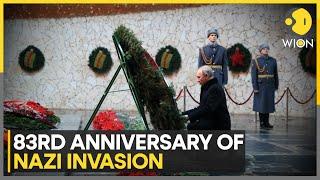 Russia: 83rd anniversary of Nazi invsion of Soviet Union, Putin pays tribute to war heroes | WION