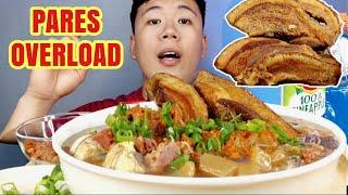 PARES OVERLOAD MUKBANG | Beef Pares Level Up | Pinoy Mukbang | Mukbang Philippines | Asmr Mukbang