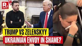 Trump-Zelenskyy Clash: Ukrainian Ambassador Buries Face In Shame As Trump Insults Zelenskyy